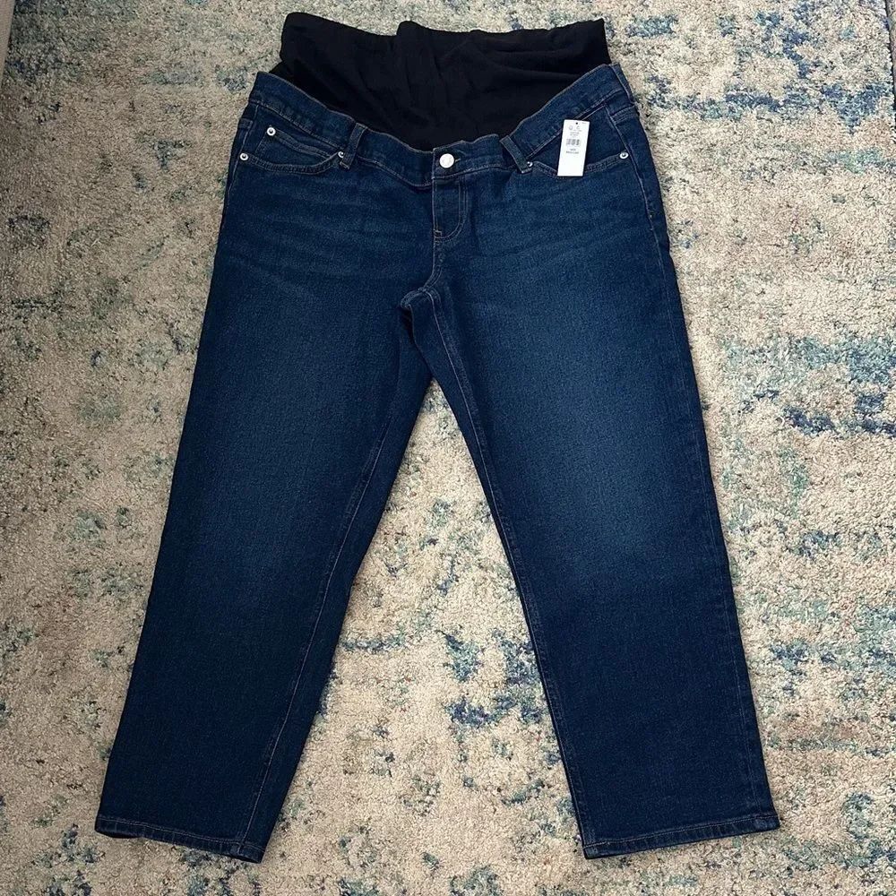 NWT GAP Women's Dark Blue Maternity Jeans